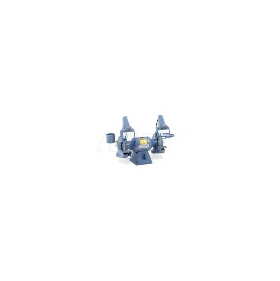 Bench Grinder: 8" Wheel Dia, 3/4" Arbor Hole Dia
