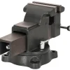 Bench & Pipe Combination Vise: 5" Jaw Width, 5 in Jaw Opening, 3 in Throat Depth