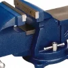 Bench Vise: 5" Jaw Width, 5" Jaw Opening, 2-1/2" Throat Depth