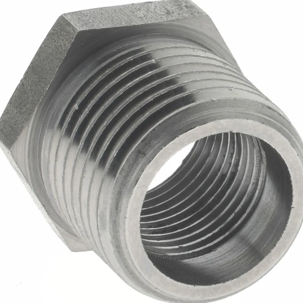 Black Bushing: 1/2 x 3/8", Threaded