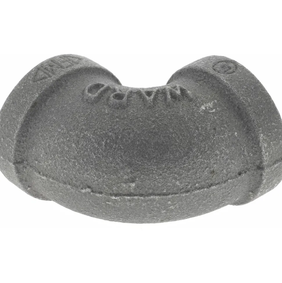 Black 90 deg Elbow: 1/2", Threaded