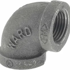Black 90 deg Elbow: 1/2