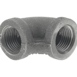 Black 90 deg Elbow: 1/2