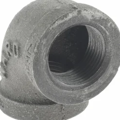 Black 90 deg Elbow: 3/4", Threaded