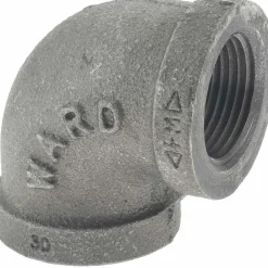 Black 90 deg Elbow: 3/4