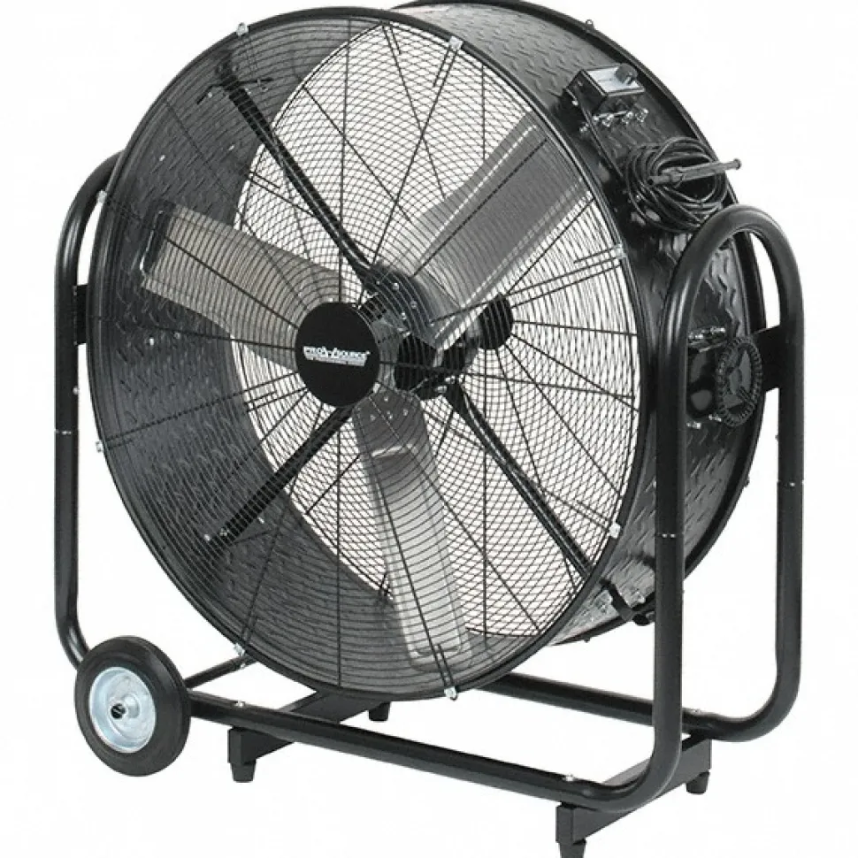 36" Blade 9,600 CFM Direct Drive Industrial Drum Blower
