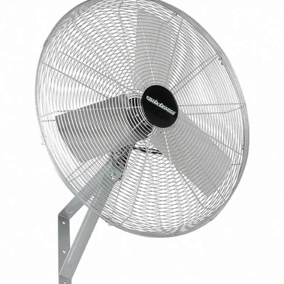 30" Blade 6,000/7,900 CFM 1/4 hp Fixed Industrial Circulation Wall-Mount Fan