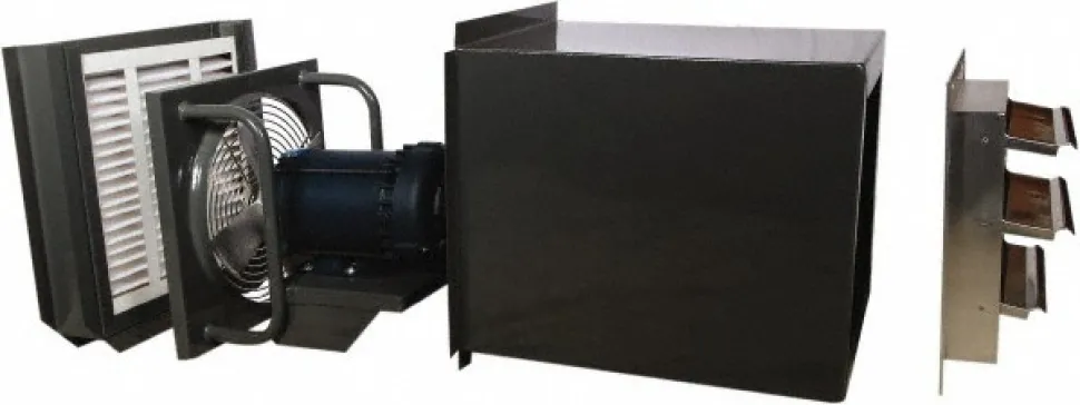 18" Blade, Direct Drive, 1/2 hp, 3,150 CFM, TEFC Exhaust Fan