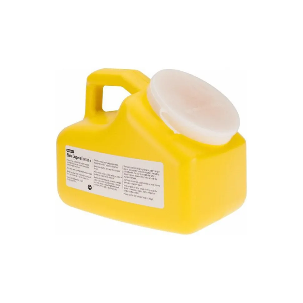Blade Disposal Container: 8-1/2"