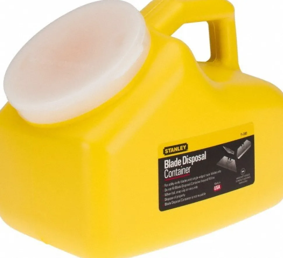 Blade Disposal Container: 8-1/2"