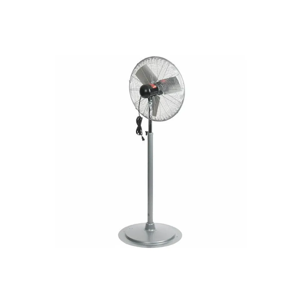 24" Blade, 1/4 hp 6,800 Max CFM, Pedestal Fan