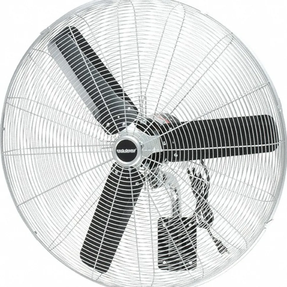 30" Blade, 1/3 hp 7,500 Max CFM, Wall-Mount Fan
