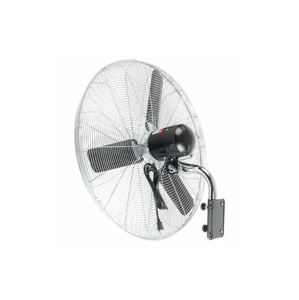 30" Blade, 1/3 hp 7,500 Max CFM, Wall-Mount Fan