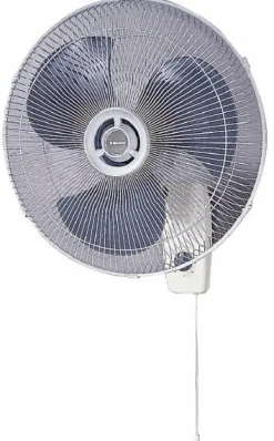 18" Blade, 3,000 Max CFM, Oscilating Wall Fan
