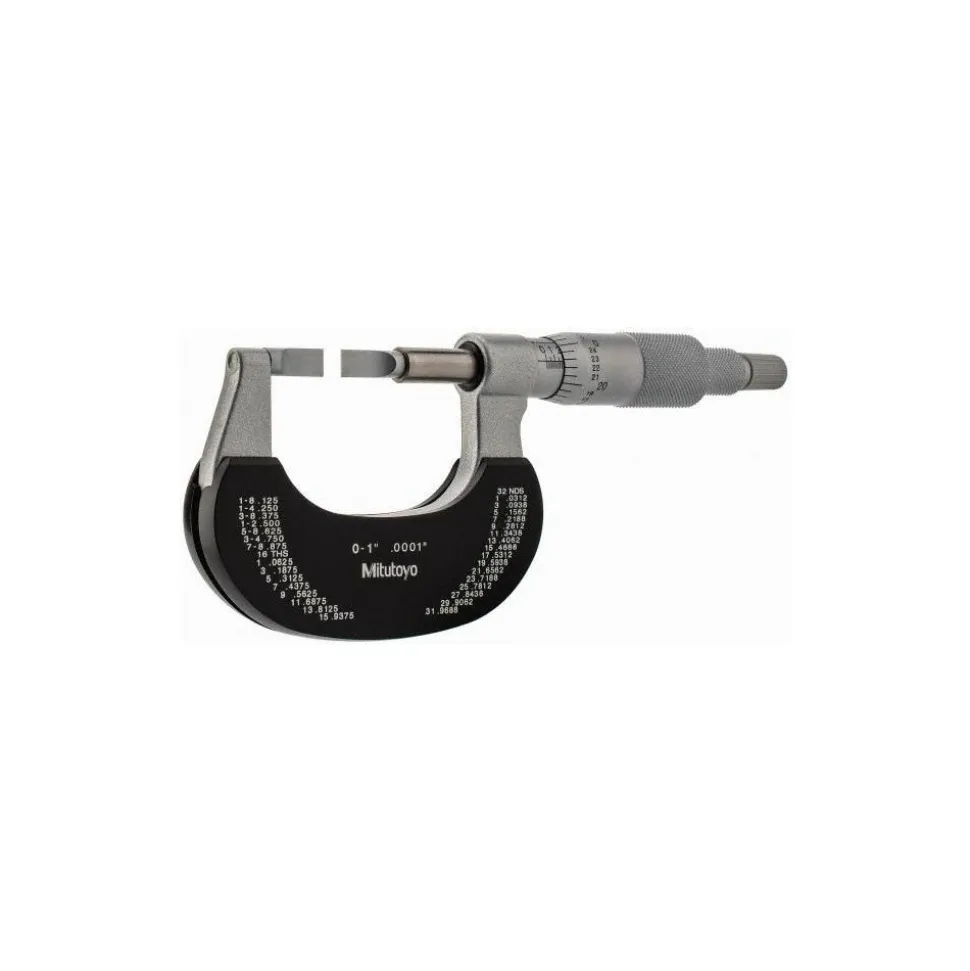 Blade Micrometer: Mechanical, 1" Max