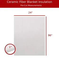 Blanket Insulation: Material: Fiber; Density (Lb./Cu. Ft.): 6; Shape: Rectangle; Thickness: 1