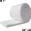 Blanket Insulation: Material: Fiber, Ceramic; Density (Lb./Cu. Ft.): 8; Shape: Roll; Thickness: 1