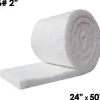 Blanket Insulation: Material: Fiber, Ceramic; Density (Lb./Cu. Ft.): 6; Shape: Roll; Thickness: 2