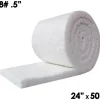 Blanket Insulation: Material: Fiber, Ceramic; Density (Lb./Cu. Ft.): 8; Shape: Roll; Thickness: 2