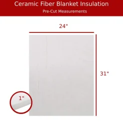 Blanket Insulation: Material: Fiber; Density (Lb./Cu. Ft.): 6; Shape: Rectangle; Thickness: 1