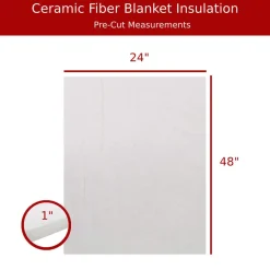 Blanket Insulation: Material: Fiber; Density (Lb./Cu. Ft.): 6; Shape: Rectangle; Thickness: 1