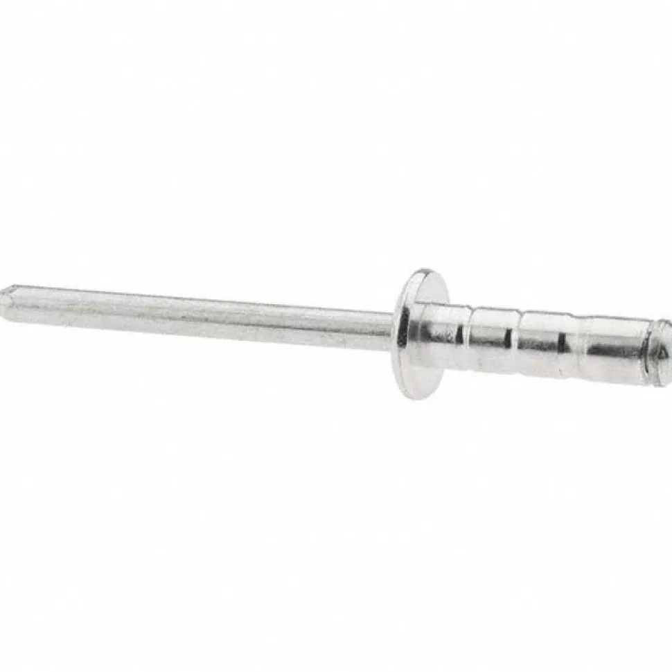 Blind Rivet: Dome Head, Aluminum Body, Steel Mandrel