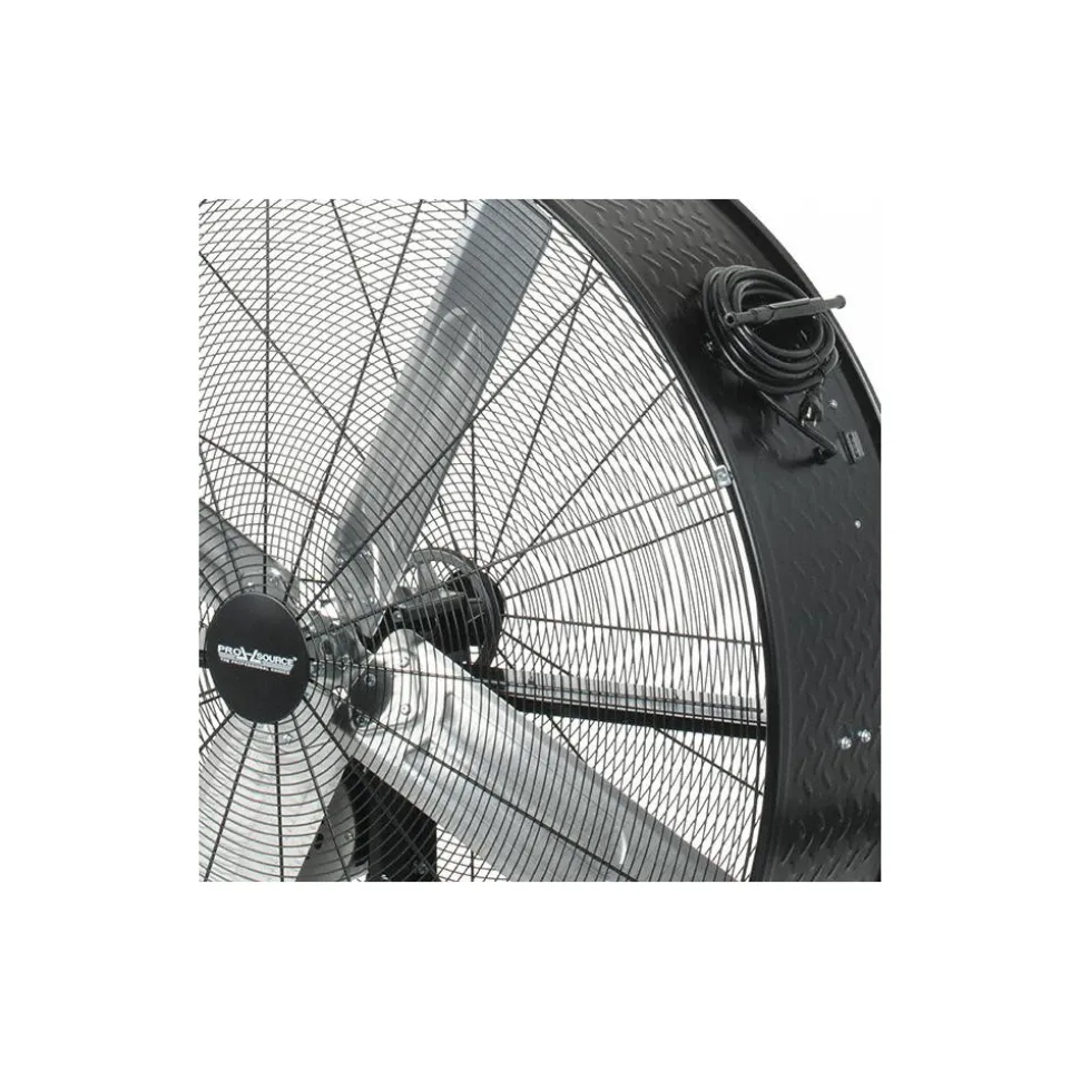 Blower Fan: 15,500 CFM, Belt Drive, Drum Fan