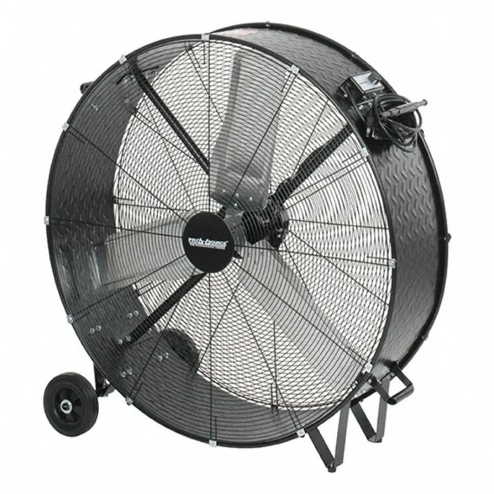 Blower Fan: 11,280 CFM, Direct Drive, Drum Fan
