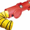 Blower & Fan Kits; Type: Axial Blower; Type of Power: Electric (DC); Inlet/Outlet Size (Inch): 8; Cubic Feet per Minute (CFM): 974 (Free Air); Air Flow: 974 (Free Air) cu ft; Horsepower (HP): 0.25; Horse Power: 0.25 hp; 0.25 hp old; Explosion Proof: No; Explosion-proof: No