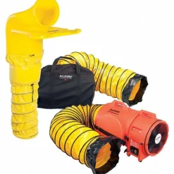 Blower & Fan Kits; Type: Axial Blower Kit; Kit Type: Axial Blower Kit; Type of Power: Electric (AC); Inlet/Outlet Size (Inch): 12; Cubic Feet per Minute (CFM): 1842.00; Air Flow: 1842.00 cu ft; Horsepower (HP): 1.00; Horse Power: 1.0 hp old; 1.0 hp; Explosion Proof: No; Explosion-proof: No