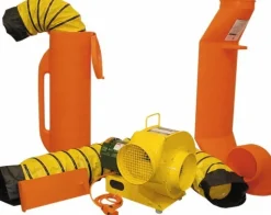 Blower & Fan Kits; Type: Centrifugal Blower Kit; Kit Type: Centrifugal Blower Kit; Type of Power: Electrical (AC); Inlet/Outlet Size (Inch): 8; Horsepower (HP): 0.75; Horse Power: 0.75 hp; 0.75 hp old; Explosion Proof: No; Explosion-proof: No; Blower Casing Material: Steel
