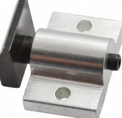 1-1/2" Body Width x 1" Body Len, 3/16" Stroke Len, 1-1/8" Btw Mt Hole Ctrs, 0.938" Btw Mt Hole & Edge, Tangless Square Spring Locating Stop