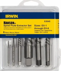 Bolt & Screw Extractor Set: