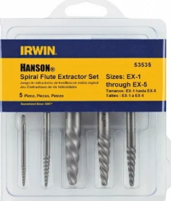 Bolt & Screw Extractor Set: