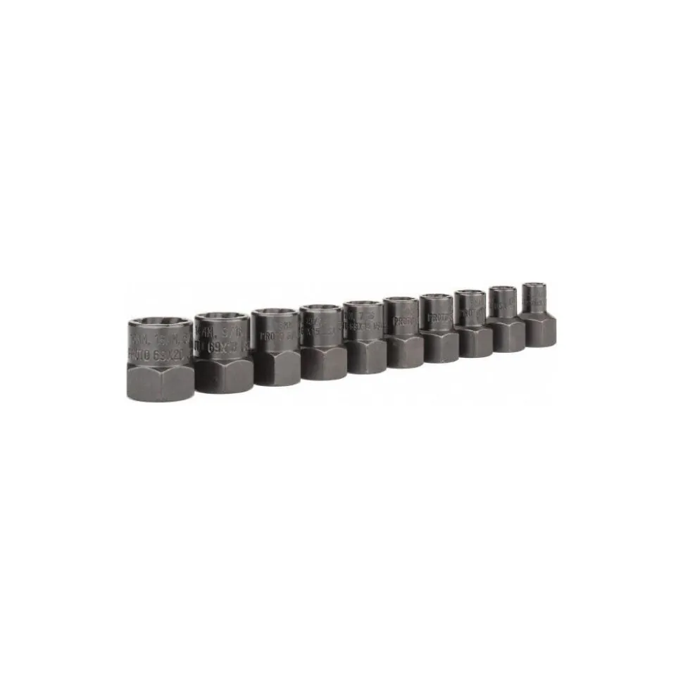 Bolt & Screw Extractor Set: Socket & Wrench Bolt Extractor