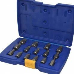 Bolt & Screw Extractor Set: Spiral Flute Screw Extractor