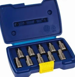 Bolt & Screw Extractor Set: Spiral Flute Screw Extractor