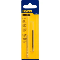 Bolt & Screw Extractor Set: Spiral Flute Screw Extractor & Drill