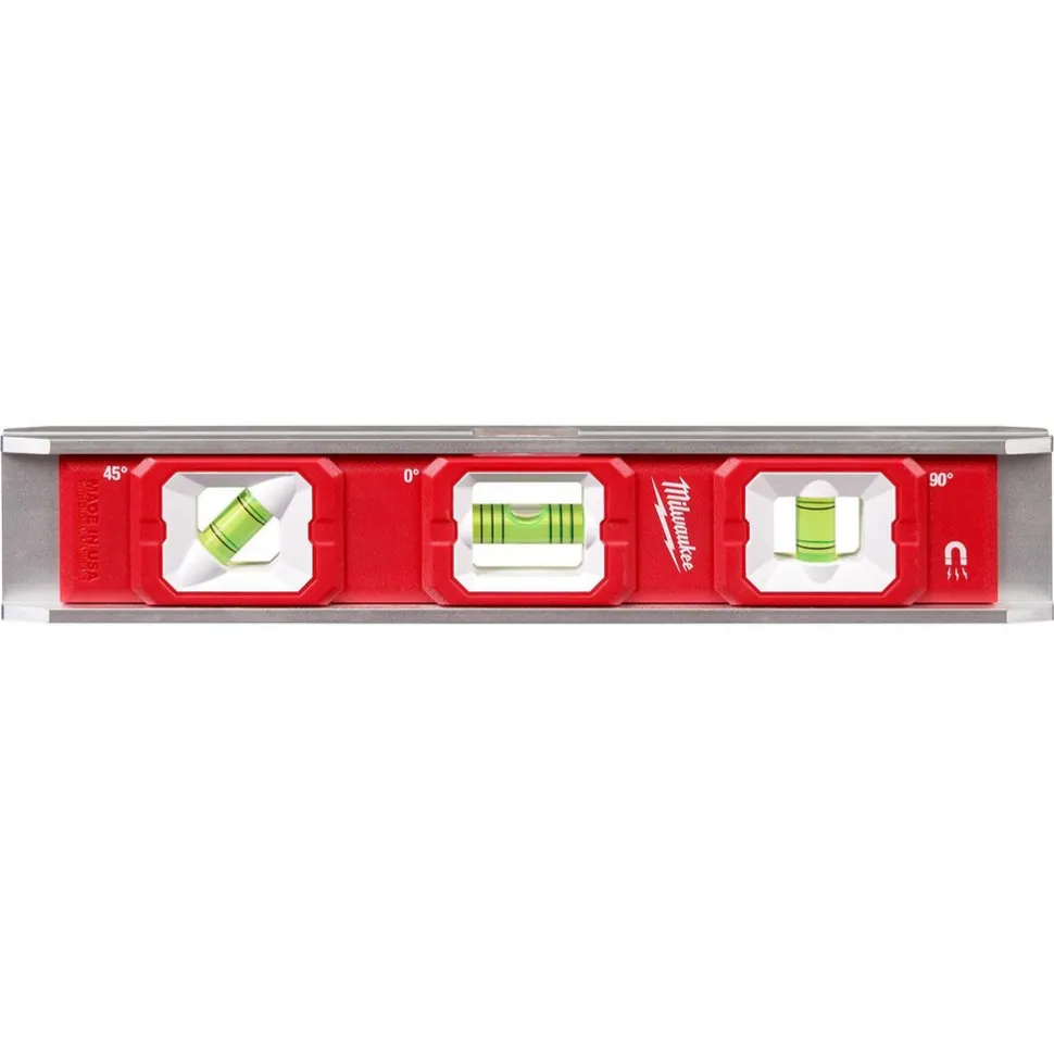 Box Beam, I-Beam & Torpedo Levels: Level Type: Torpedo; Vial Style: Bubble; Length (Inch): 10; Magnetic: Yes