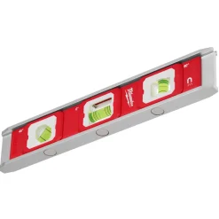 Box Beam, I-Beam & Torpedo Levels: Level Type: Torpedo; Vial Style: Bubble; Length (Inch): 10; Magnetic: Yes