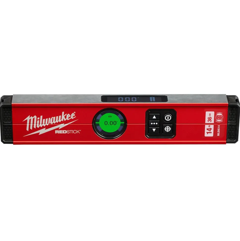Box Beam, I-Beam & Torpedo Levels: Level Type: Digital; Vial Style: None; Length (Inch): 14; Magnetic: No
