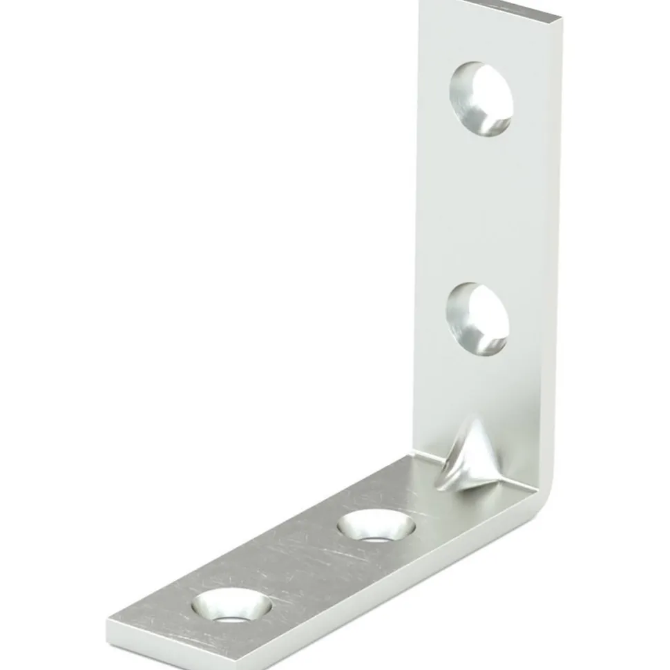 Braces: Brace Type: Corner Brace; Length (Inch): 5.0000; Material: Steel; Width (Inch): 1