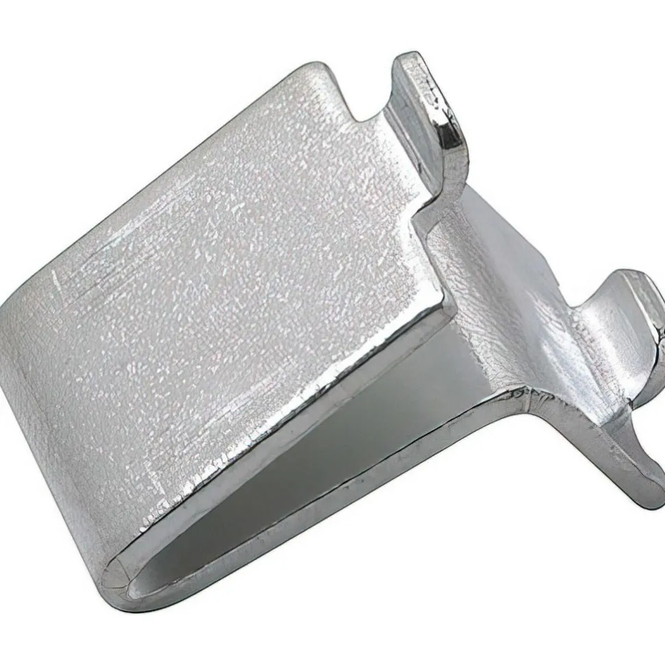 Brackets: Bracket Type: Pilaster Shelf Clip; Mount Type: Insert; Length (Inch): 1 in; Bracket Material: Metal