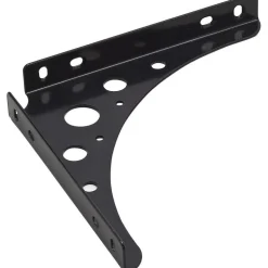 Brackets: Bracket Type: Shelf Bracket; Mount Type: Screw-On; Length (Inch): 10 in; Bracket Material: Steel