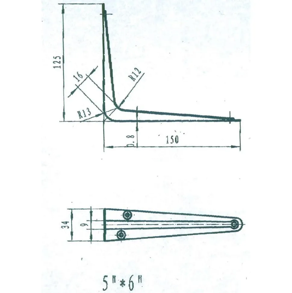Brackets: Bracket Type: Shelf Bracket; Mount Type: Screw-On; Length (Inch): 5.9 in; Bracket Material: Steel