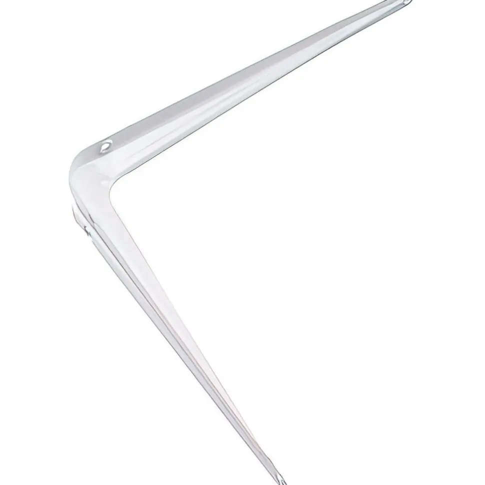 Brackets: Bracket Type: Shelf Bracket; Mount Type: Screw-On; Length (Inch): 5.9 in; Bracket Material: Steel