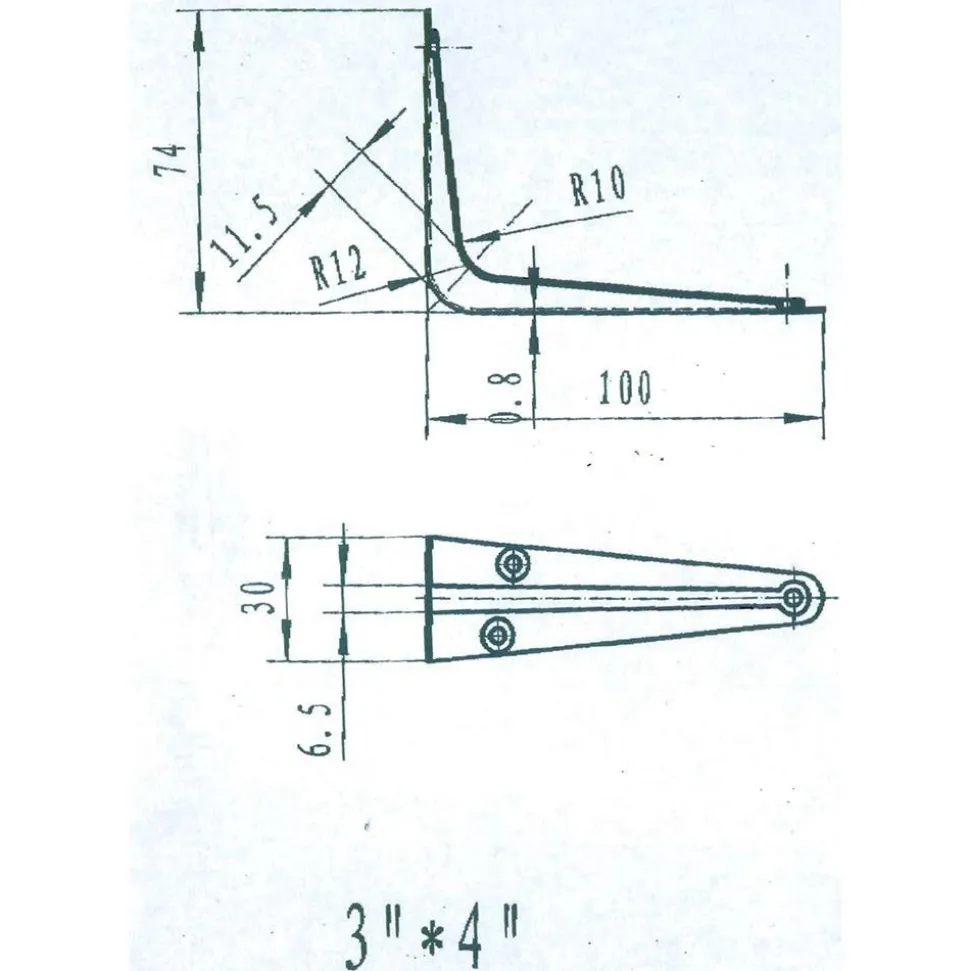Brackets: Bracket Type: Shelf Bracket; Mount Type: Screw-On; Length (Inch): 3.93 in; Bracket Material: Steel