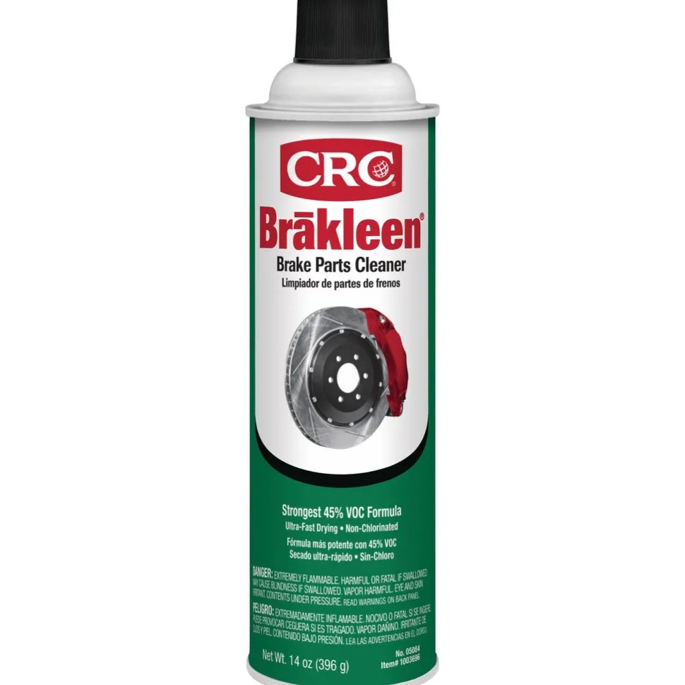 Brakleen Brake Parts Cleaner Non-Chlorinated Low VOC, 14oz