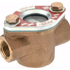 Bronze Body Visi-Flo Sight Flow Indicator: 1/2