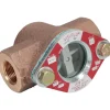 Bronze Body Visi-Flo Sight Flow Indicator: 3/4" NPTF, 200 psi, Use with Liquid